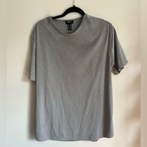 Suede Gray Forever 21 T shirt